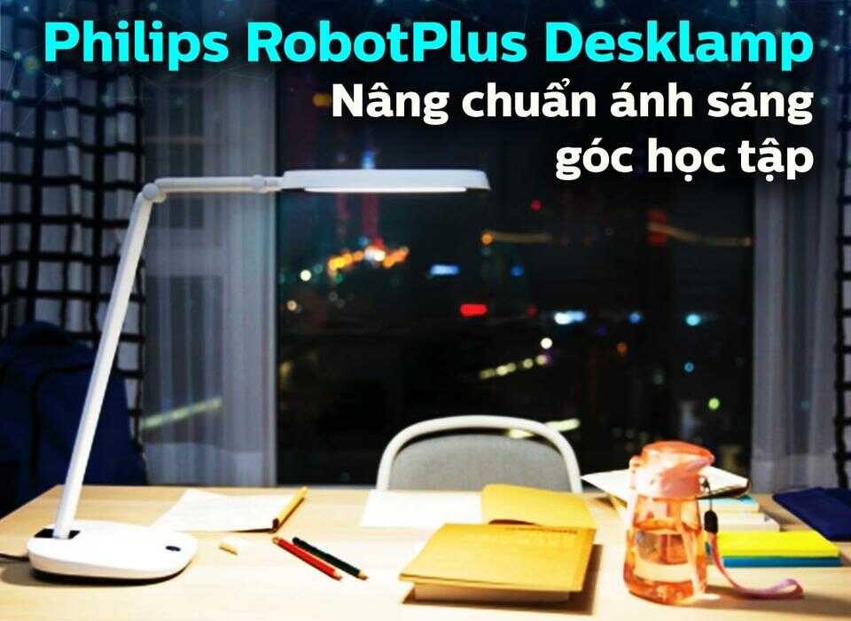 Đèn bàn học Philips LED RobotPlus DSK601Den-ban-philips-led-robotplus-ds